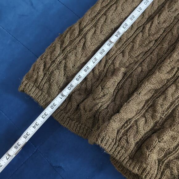 Adrienne Vittadini Alpaca Fishermen Knit Sweater Dress - Picture 5 of 7